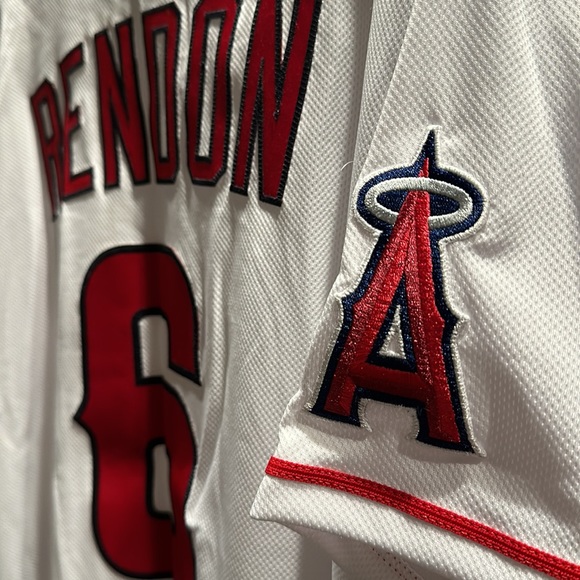 Anthony Rendon Los Angeles Angels Nike MLB Authentic Jersey - White - Picture 11 of 12